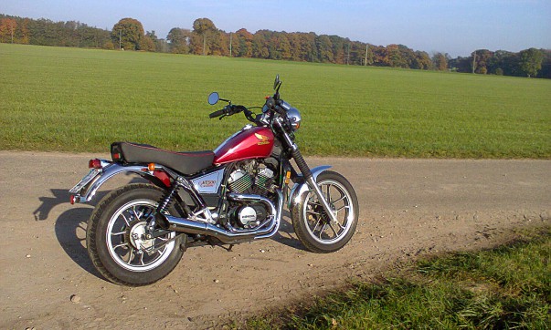 Entschärfung einer Honda VT 500 C Honda VT 500 C