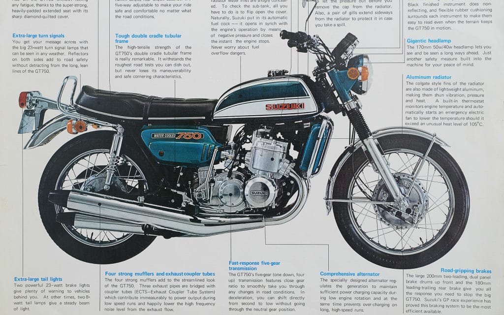 Suzuki GT 750 Prospekt