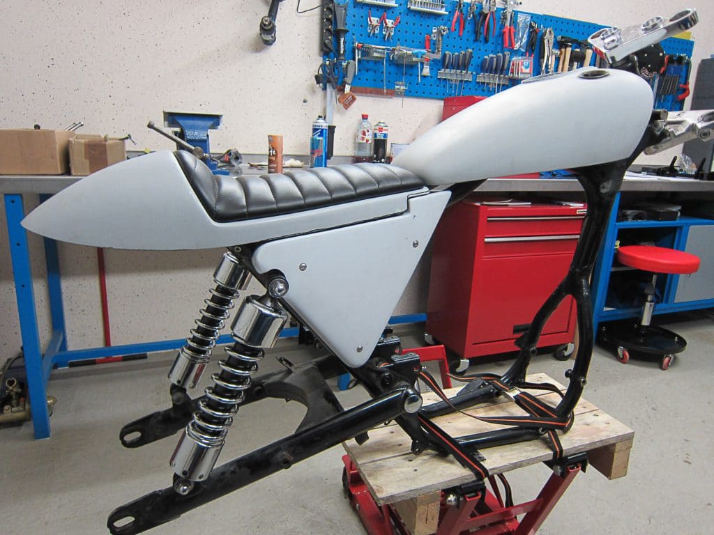 Suzuki LS 650 Café Racer by Albert Weishäupl