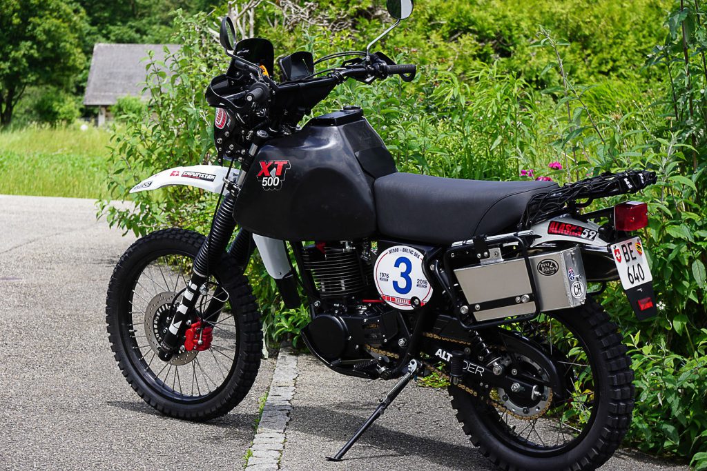 Yamaha XT 500 "Around the Baltic Sea"