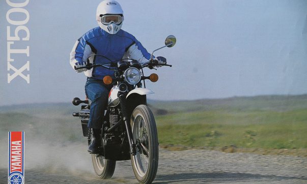 Yamaha XT 500 Prospekt 1986 – Bereits zu Lebzeiten eine Legende Yamaha XT 500 Prospekt 1986