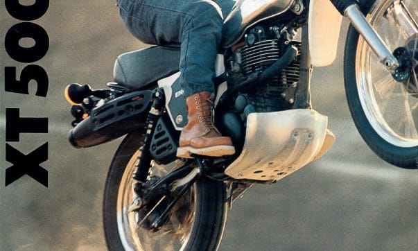 Yamaha XT 500 USA-Prospekt von 1979 – The Place You Go. Yamaha XT 500 Prospekt USA 1979