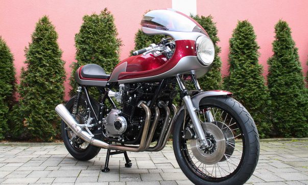 Suzuki GS 750 Cafe Racer einmal anders GS 750