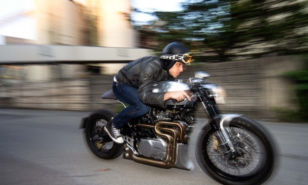 Die muskulöse TR1 ‚Fireball‘ von Plan B Motorcycles Custom Yamaha TR1 Fireball