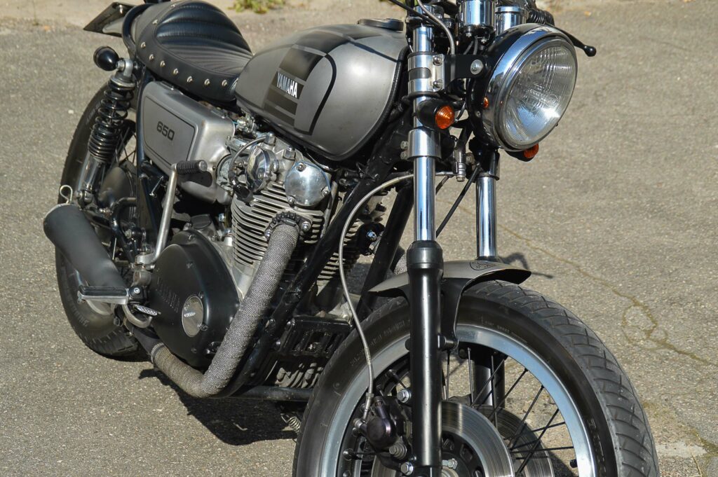 Andere Teil der Yamaha XS650 bekamen eine Auffrischung