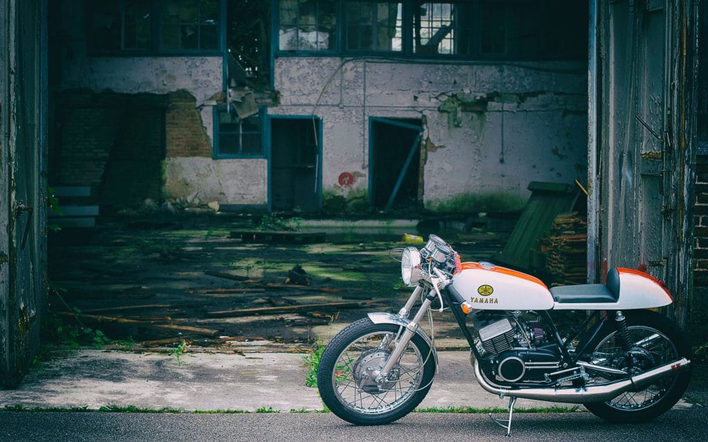 Yamaha DS7 Café Racer