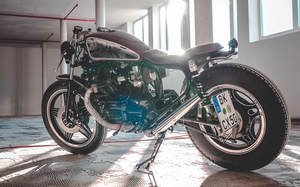 Das fertige Ergebnis - mein Honda CX 500 Bobber