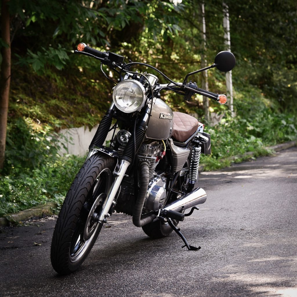 Rund 3 Monate hat mich der Umbau der alten Kawasaki Z 440 LTD beschäftigt