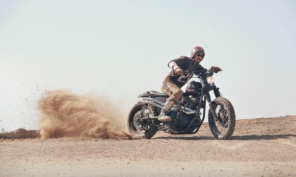 Yamaha SCR950 „Chequered Scrambler“ von Brat Style Yamaha SCR950 "Chequered Scrambler"