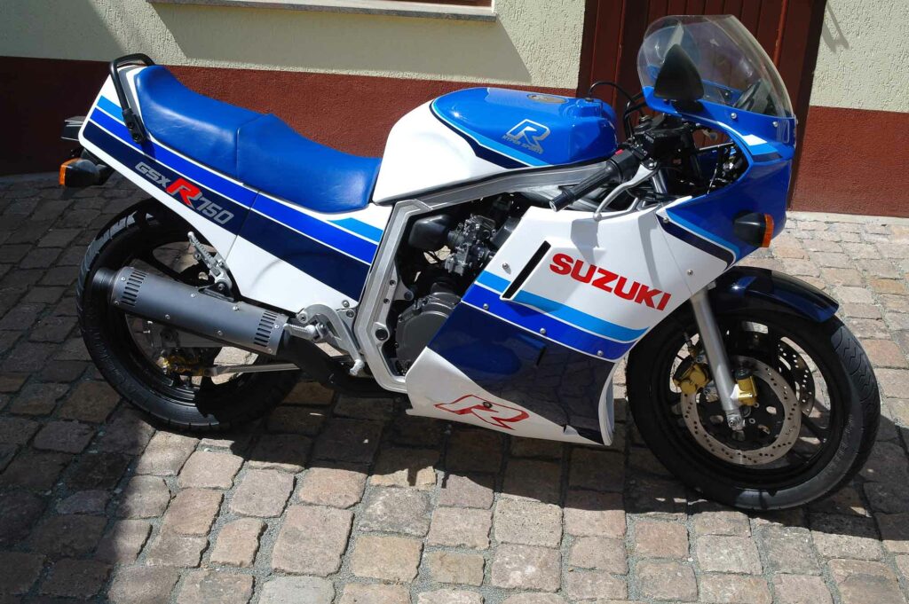 Die GSX-R 750 war 1985 richtungsweisend für die weitere Entwicklung