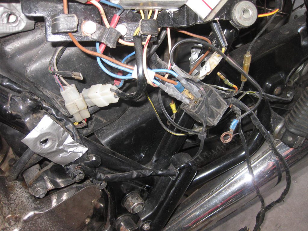 Kawasaki Z750 Restauration