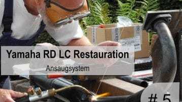 5. Teil Yamaha RD 350 LC Restaurierung – das Ansaugsystem Yamaha RD 350 LC Restauration