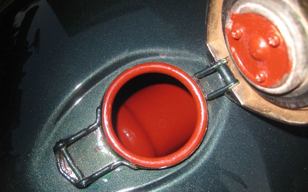 Tank versiegeln