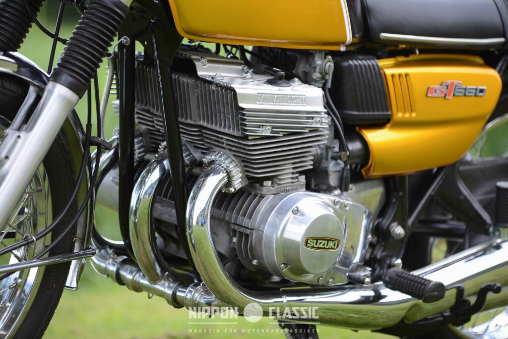 Die Lichtmaschine der Suzuki GT 550 war recht störanfällig