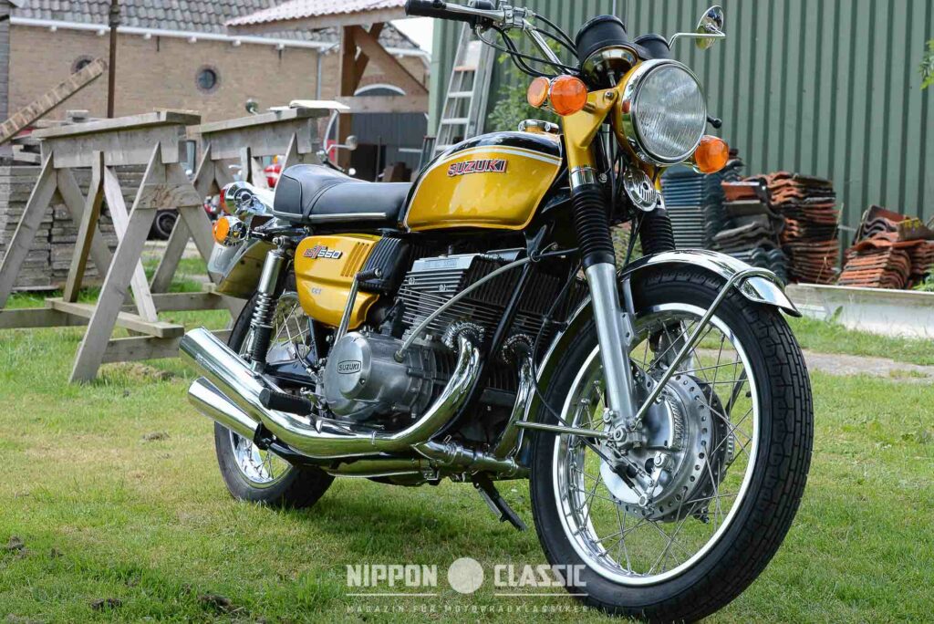 Die Duplex-Bremse vorn gab es nur im ersten Baujahr der GT 550